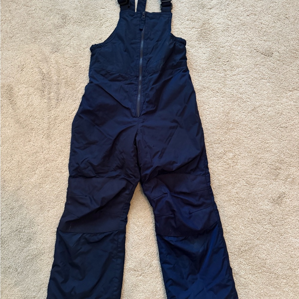 Lands' End Dark Blue Snow Bibs